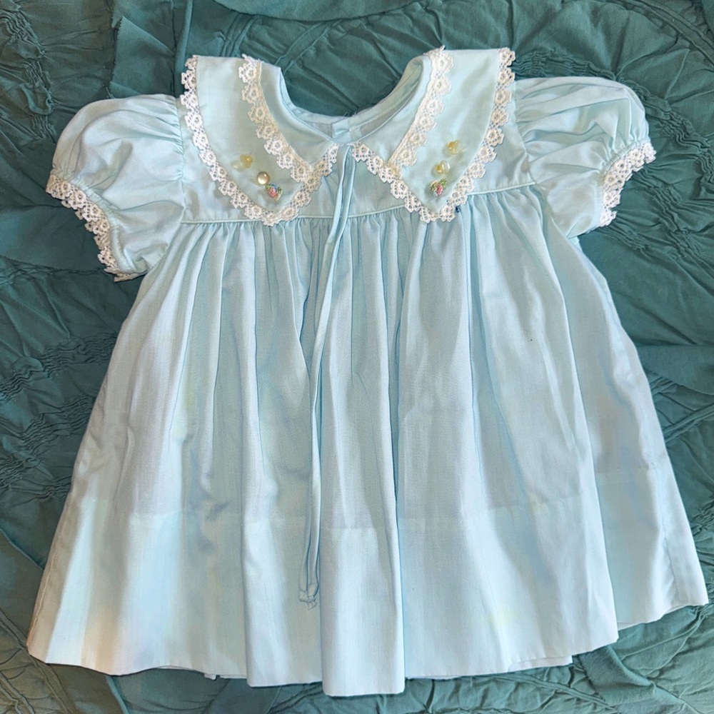 Vintage Baby Bliss Dress from 1970s, size 18 mo